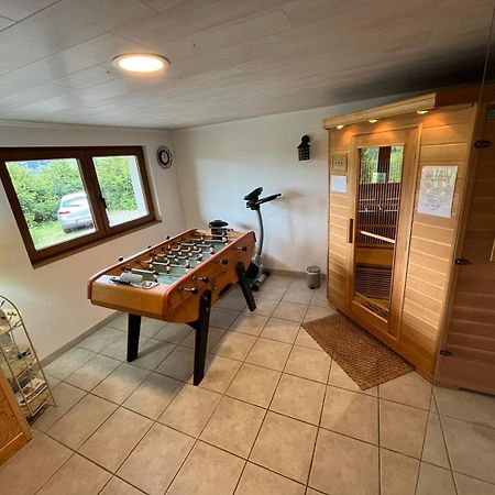 Chalet Bois Vue Panoramique : 2 Logements Et Sauna Бюссан Екстер'єр фото