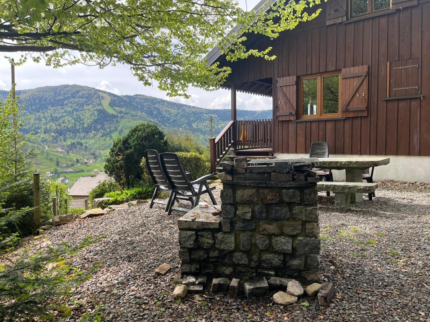 Chalet Bois Vue Panoramique : 2 Logements Et Sauna Бюссан Екстер'єр фото