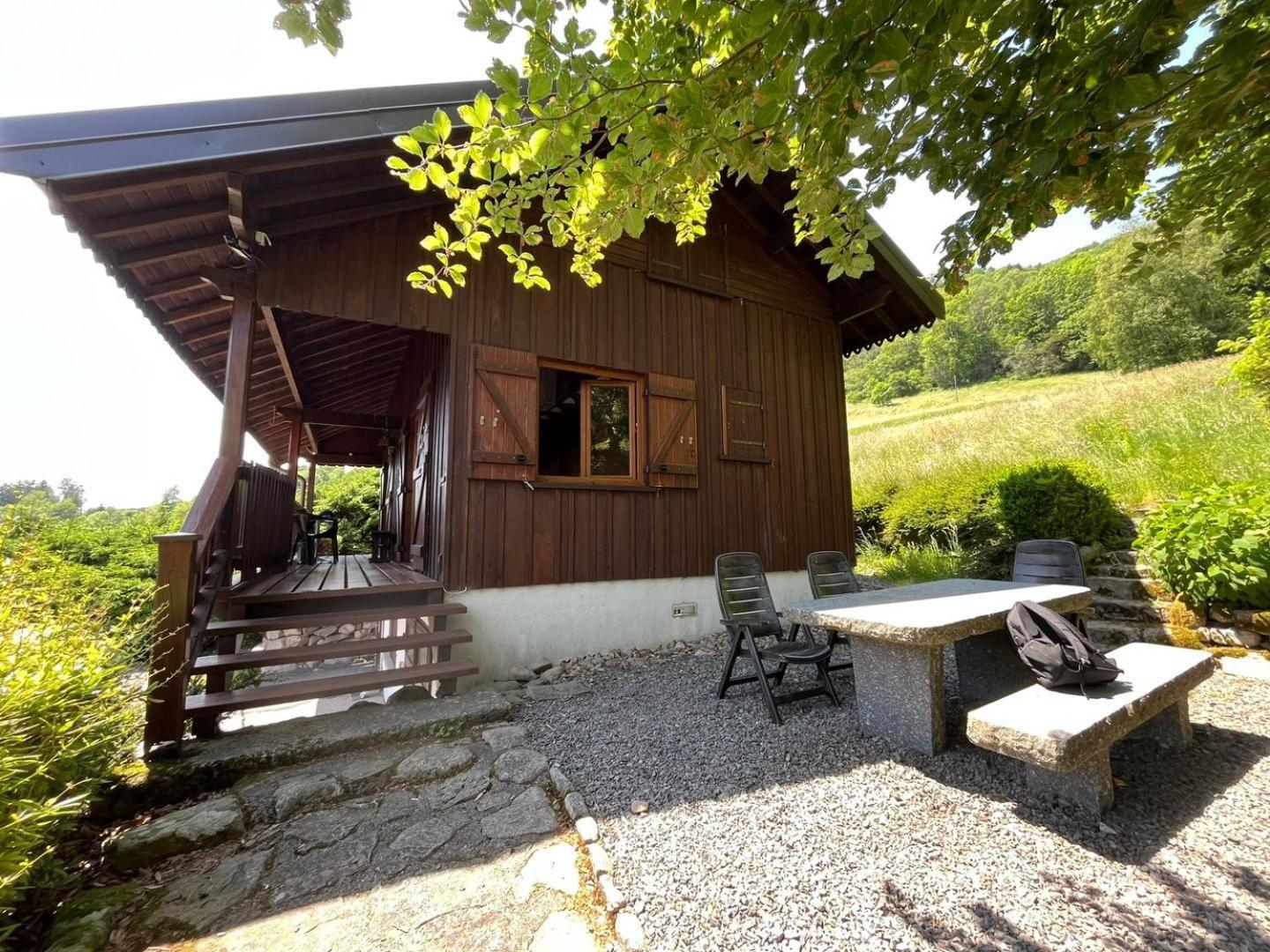 Chalet Bois Vue Panoramique : 2 Logements Et Sauna Бюссан Екстер'єр фото